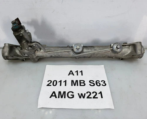 10-13 OEM Mercedes W221 S550 S600 CL550 S63 AMG Power Steering Rack and Pinion