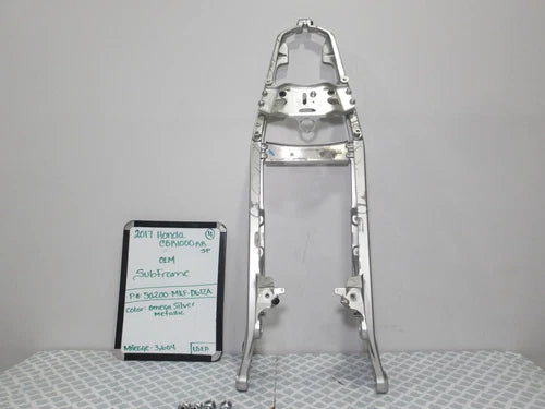 2017 Honda CBR1000RR SP OEM Subframe 50200-MKF-D61ZA
