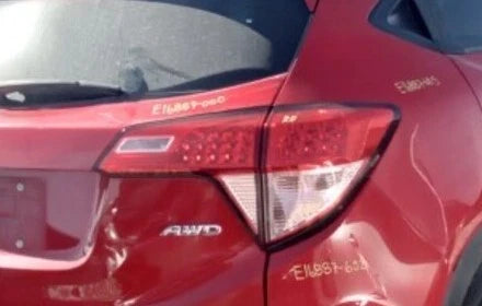 2018 Honda HR-V Passenger Side Tail Light Assembly Quarter Mount OEM