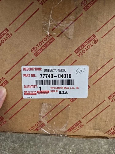 GENUINE OEM Toyota 77740-04010 Vapor Canister - Made In USA