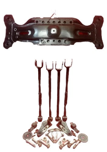 01-13 Highlander Rear FWD Crossmember Subframe w Lateral Links+Bolts + Brackets