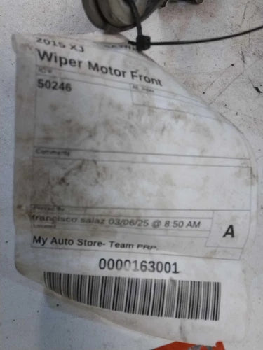 Used Windshield Wiper Motor fits: 2015 Jaguar Xj Grade A