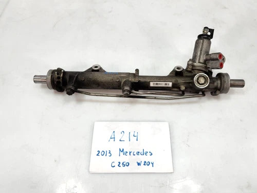 08-14 OEM Mercedes C250 C300 C350 W204 RWD Power Steering Gear Rack and Pinion