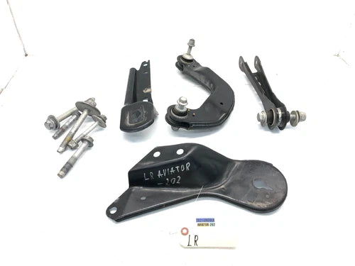 2020-2024 LINCOLN AVIATOR RWD LEFT DRIVER REAR CONTROL ARM SUBFRAME BRACKET SET