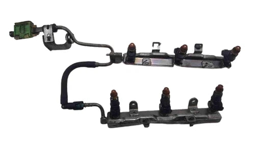 04 05 06 Acura TL 3.2L 07 Honda Accord 3.0L V6 6 Cyl. Fuel Injectors & Rail OEM