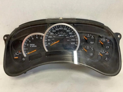 03-05 Cadillac Escalade ESV EXT Speedometer Gauges Cluster MPH W/Tachometer US