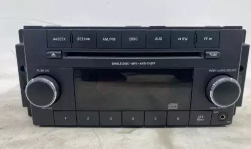 2012-2020 Dodge Caravan AM FM CD MP3 Radio Receiver RES Without Satellite OEM