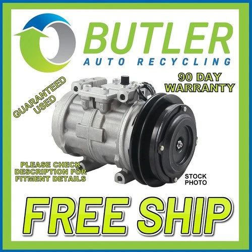13K Mile WAGONEER A/C Compressor & Clutch 24 OEM