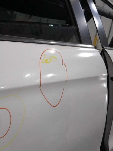 Mitsubishi Outlander Sport 2015 R Rear Right OEM Door White Used Salvage