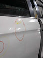 Mitsubishi Outlander Sport 2015 R Rear Right OEM Door White Used Salvage