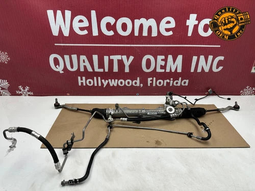 2012-2020 MERCEDES SLC SLK - POWER STEERING GEAR RACK & PINION W/ HOSES OEM 11k
