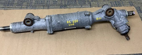 2015-2019 LEXUS RC300 RC350 POWER STEERING GEAR AND PINION WITH TIE ROD OEM