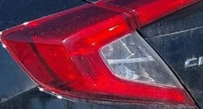 2016-2021 Honda Civic LH Driver Quarter Panel Mounted Tail Light Lamp OEM