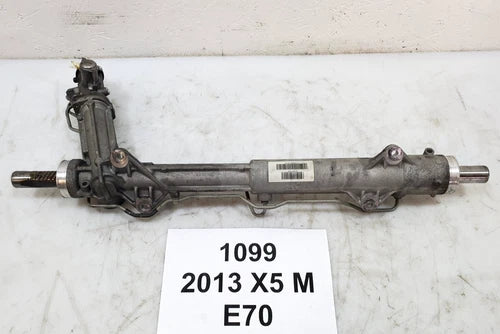 10-13 OEM BMW E70 X5M Power Hydro Steering Gear Rack and Pinion *