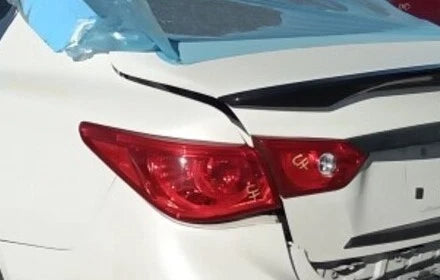 2016 Infiniti Q50 Driver Side Tail Light Assembly Lid Mount OEM