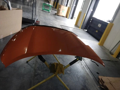 Nissan Kicks 2019 Orange Hood Used OEM F51005RBMA 69000 Mi Salvage Part