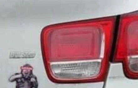 2013-2016 Chevy Malibu Passenger RH Lid Mounted Tail Light Lamp OEM OEM