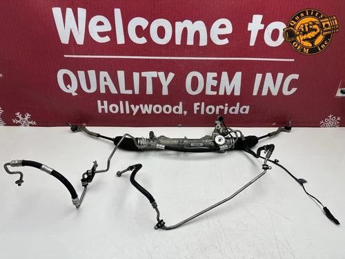2012-2020 MERCEDES SLC SLK - POWER STEERING GEAR RACK & PINION W/ HOSES OEM 60k