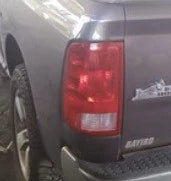 13-16 Dodge Ram 1500 LH Driver Tail Light Lamp OEM OEM