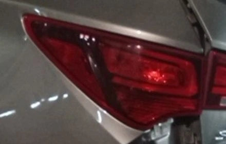 2017-2018 Hyundai Santa Fe Driver LH Quarter Mounted Tail Lamp Light OEM