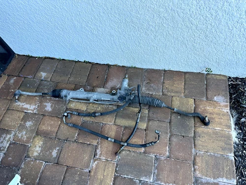 10-16 MERCEDES W212 E350 E550 FRONT SUSPENSION STEERING RACK AND PINION OEM