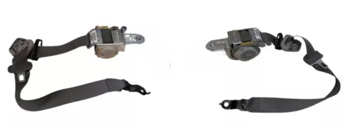04-09 Dodge Durango Front Left Right Bucket Seat Belt Retractor Assembly Gray