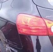 08-13 Nissan Rogue LH Driver Tail Light Lamp Quarter Mount OEM OEM